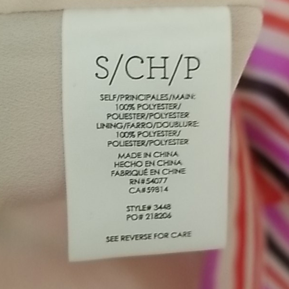 Cabi Pink Striped Blouse - Picture 6 of 8